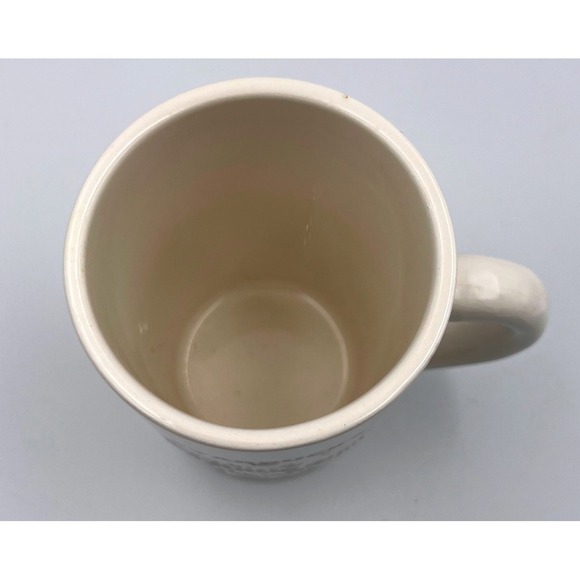 Starbucks 10 oz Holiday Mug – Embossed "Wishing" Design (2010) - Picture 3 of 4